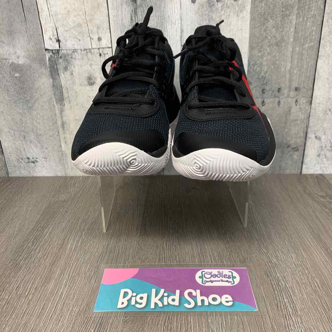 Size 6.5 Black/Red Sport Brand Sneakers
