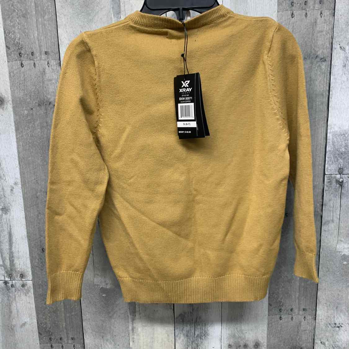 Size 6/7 Tan B Brand Long Sleeve Shirt