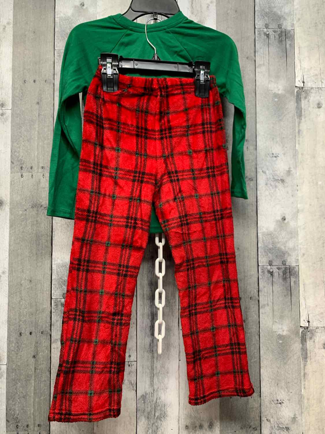 Size 6/7 Red Holiday Brands 2pc PJs