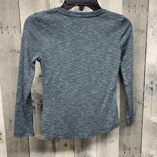 Size 6/6X Teal BCG Long Sleeve Shirt
