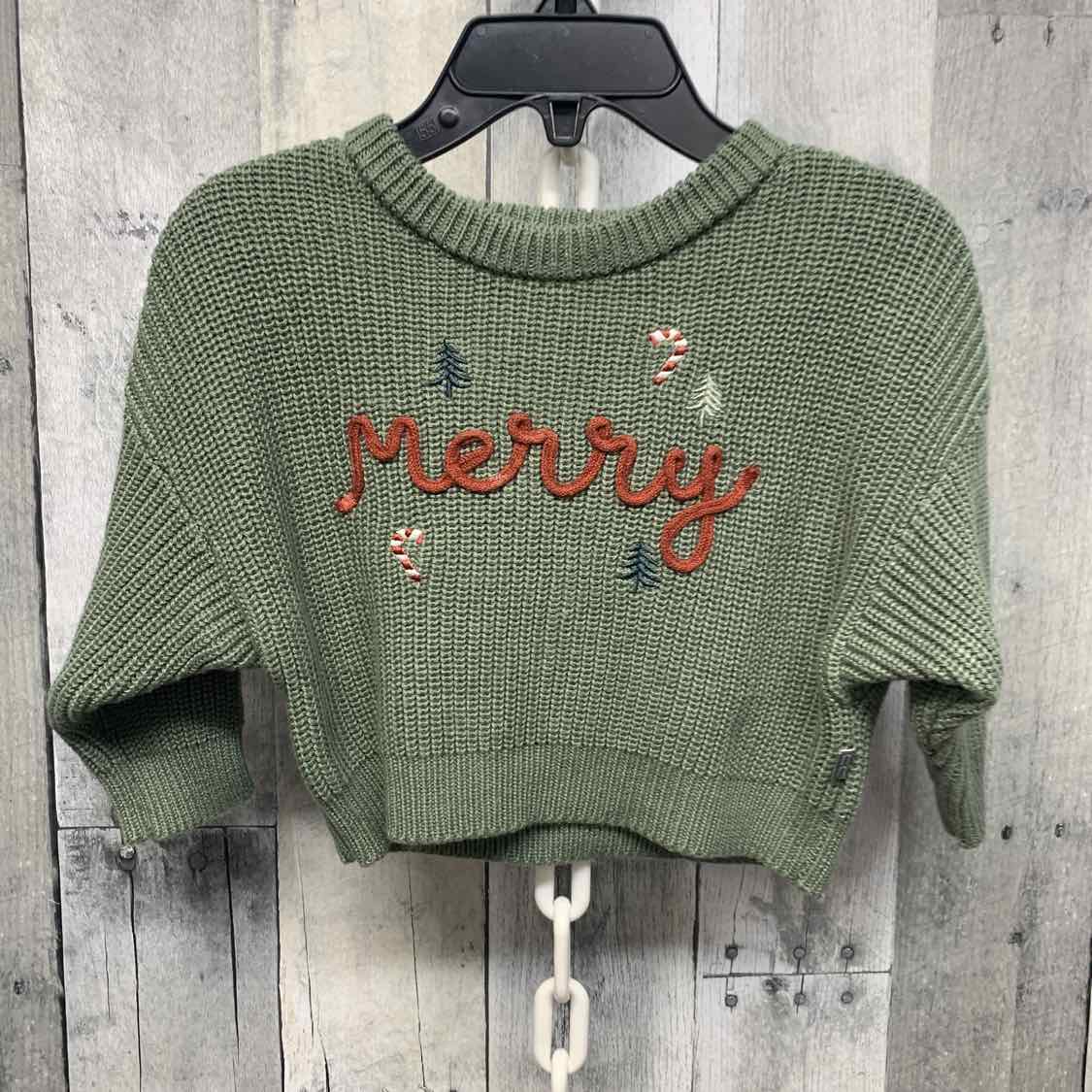 Size 3-6 Months Olive Modern Moments by Gerber Sweater