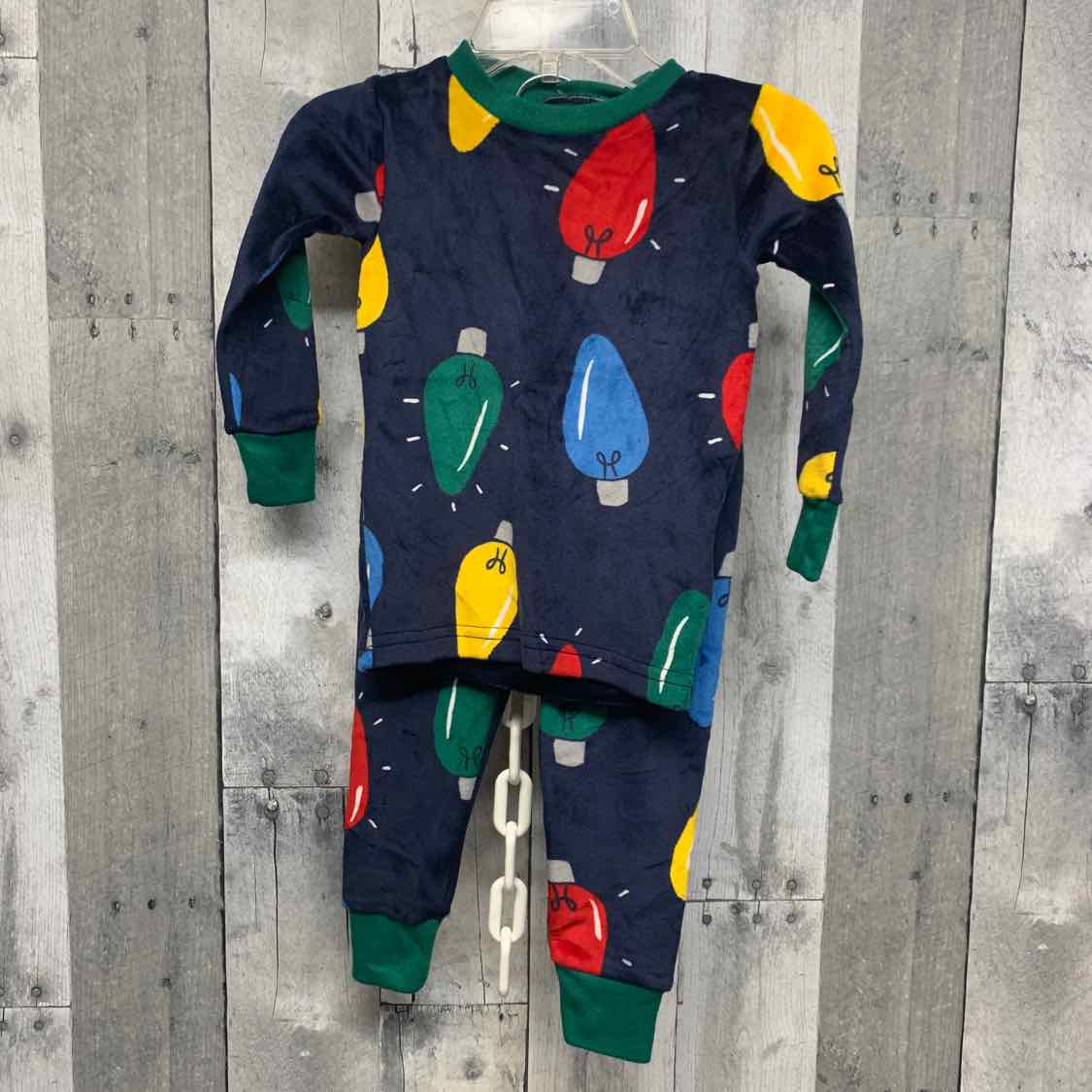 Size 12 Months Navy Print Carter's 2pc PJs