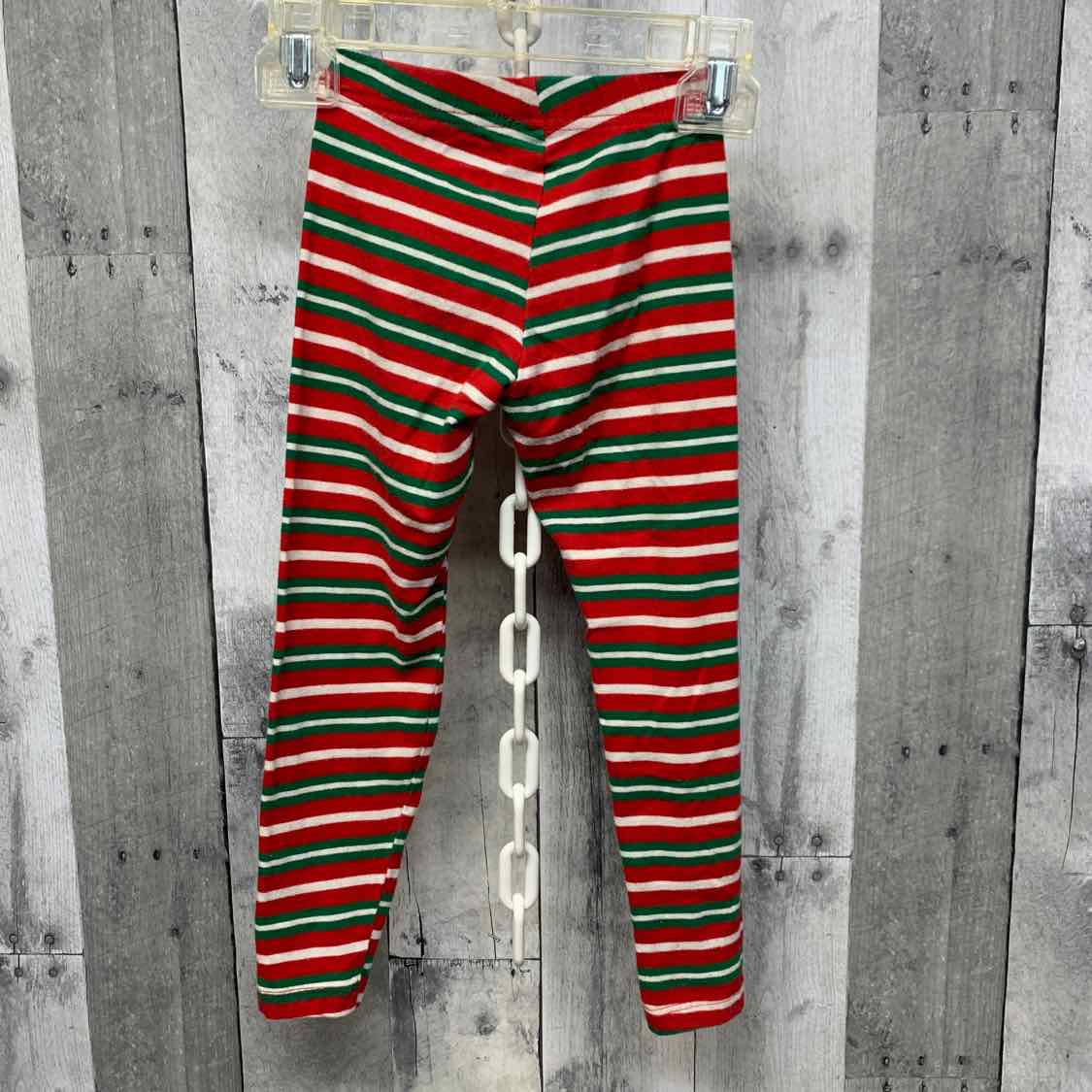 Size 4/5 Red/Green Holiday Brands Leggings