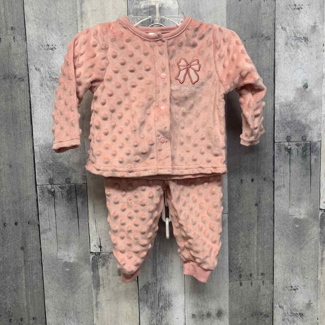 Size 6-9 Months Pink Mid Brand Shirt/Pants