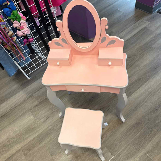 Generic Pink/Gray Vanity