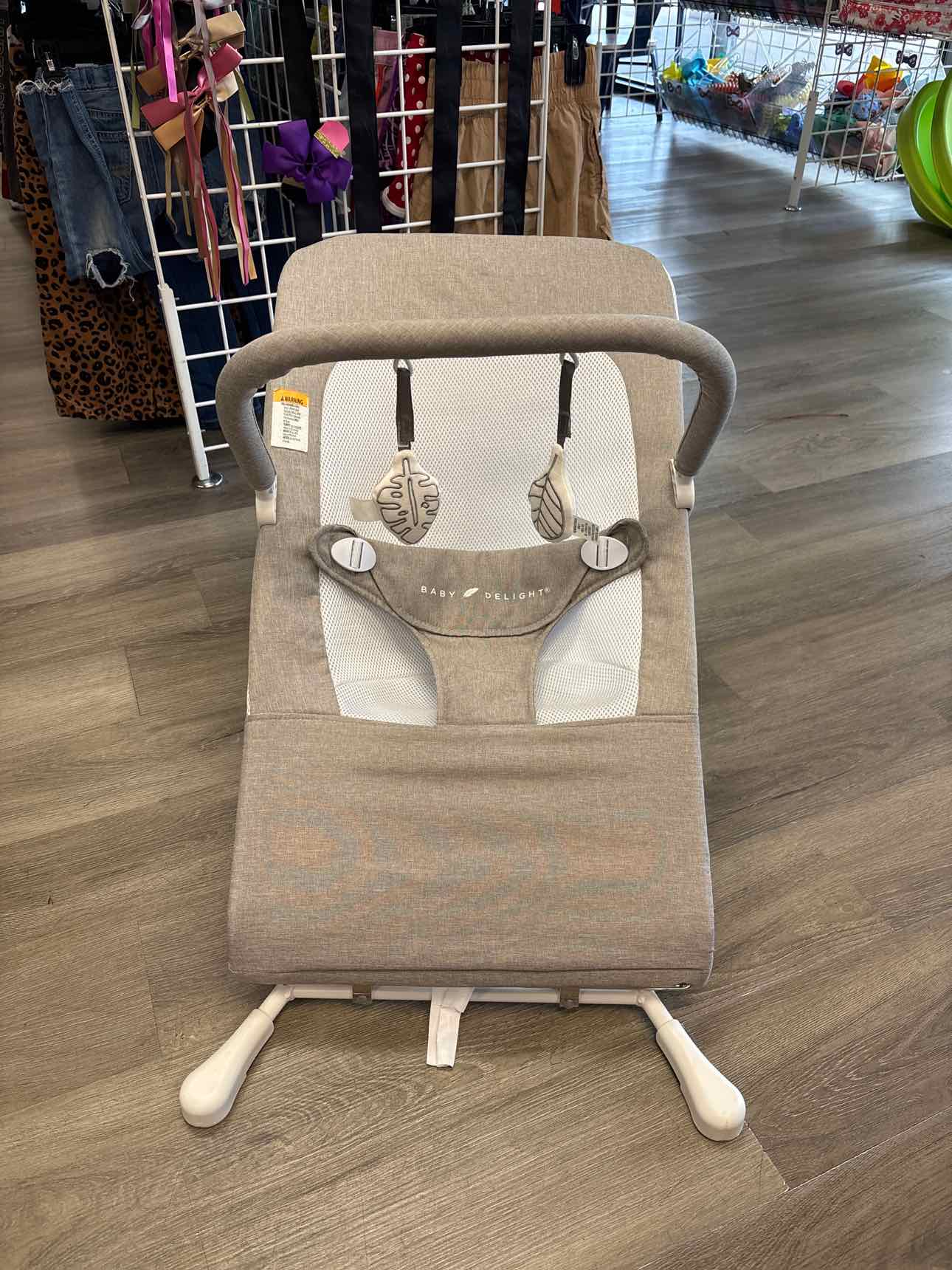 Baby Delight Gray Bouncer