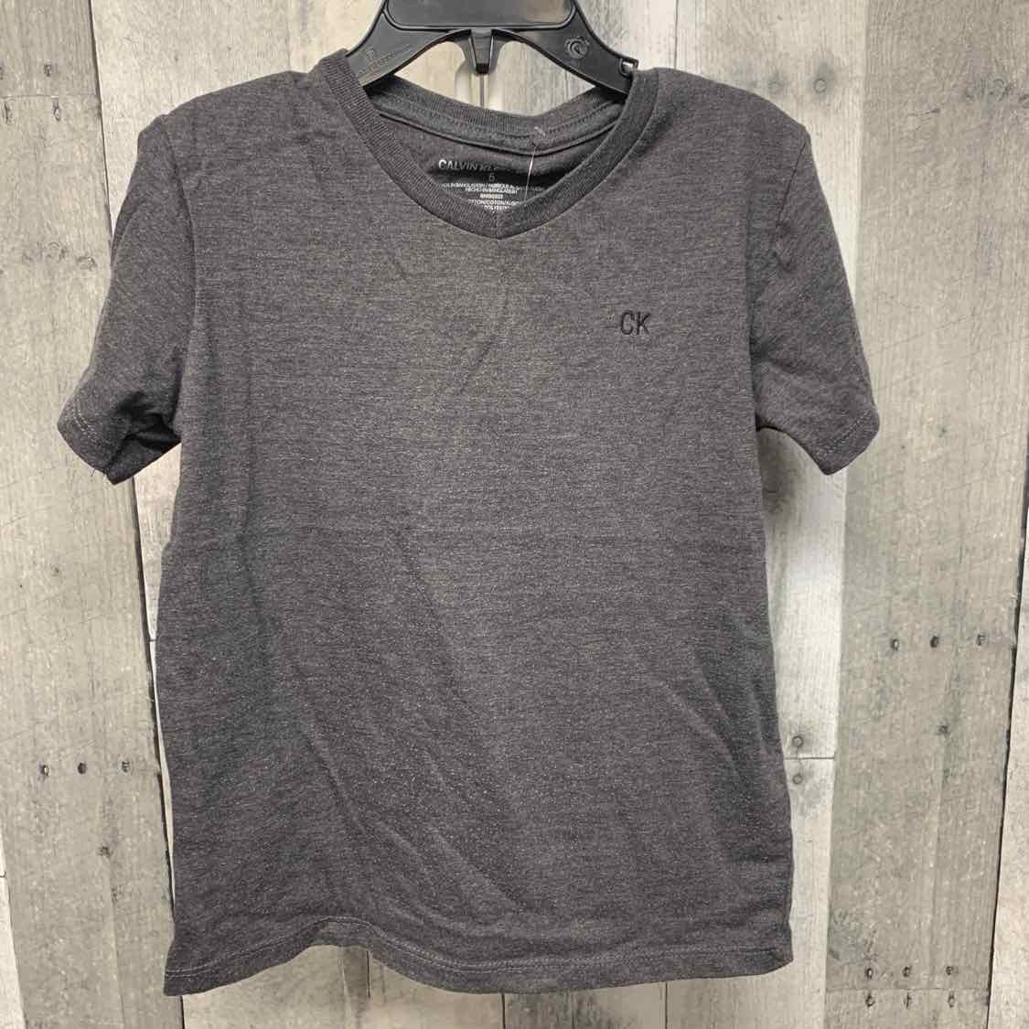 Size 5 Gray Calvin Klein T Shirt