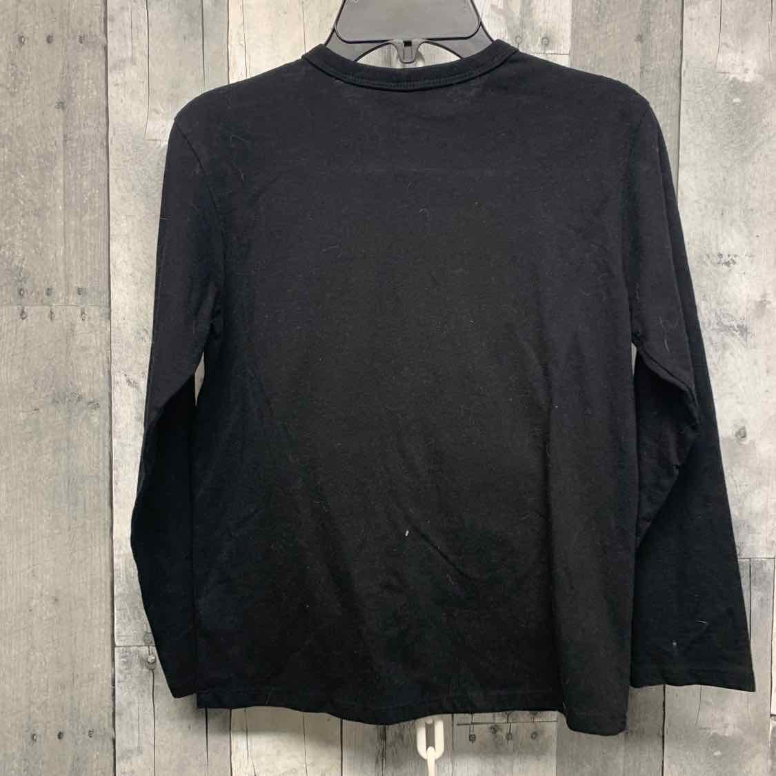 Size 7/8 Black Graphic Children's Place Long Sleeve Shirt