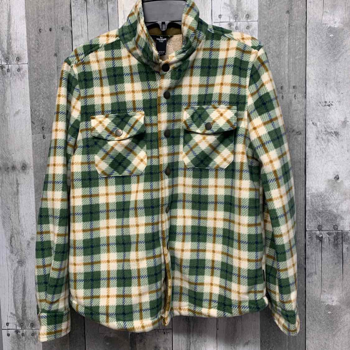 Size Medium Green/Tan Eddie Bauer Heavy Jacket