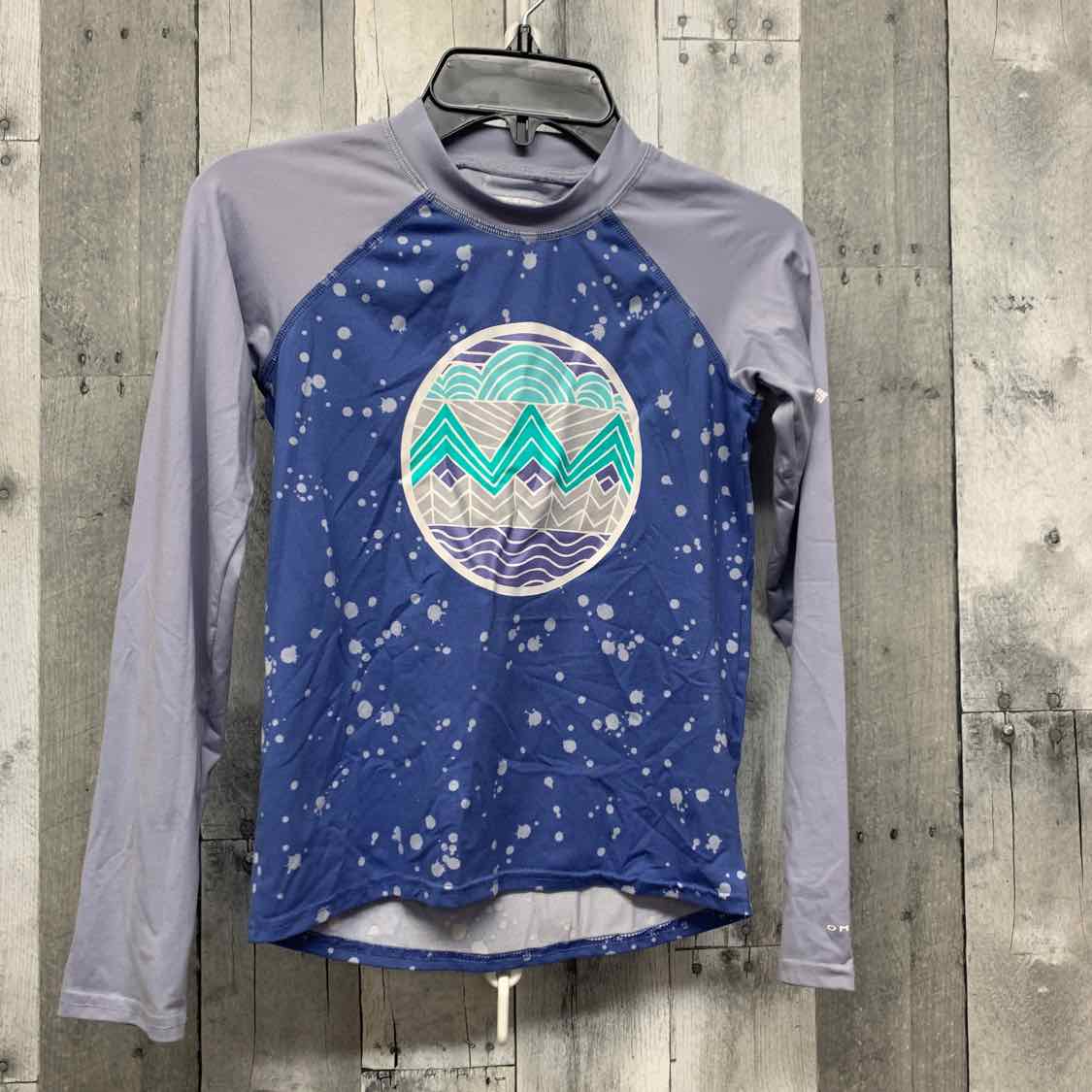 Size 8 Purple Columbia Sportswear Swim Top - OodlesCB