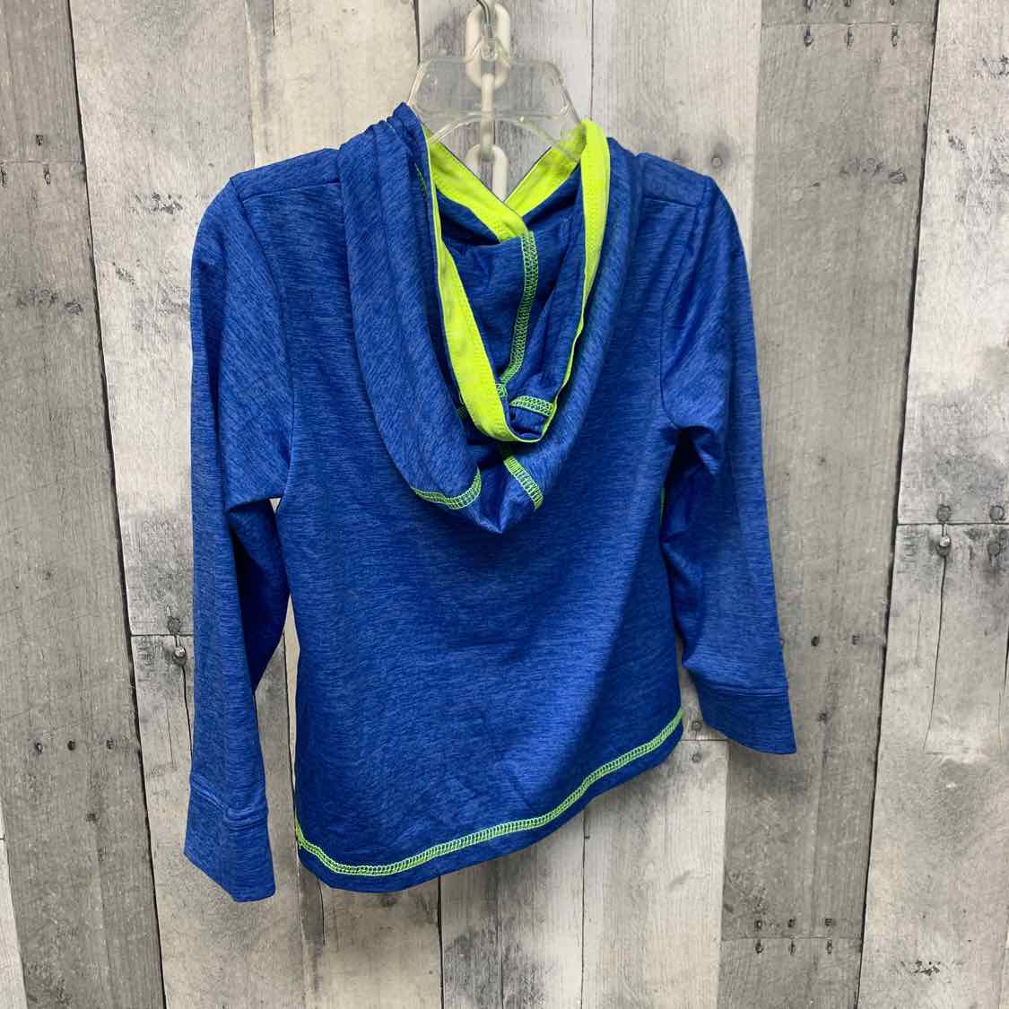 Size 2T Blue/Green Sport Brand Long Sleeve Shirt