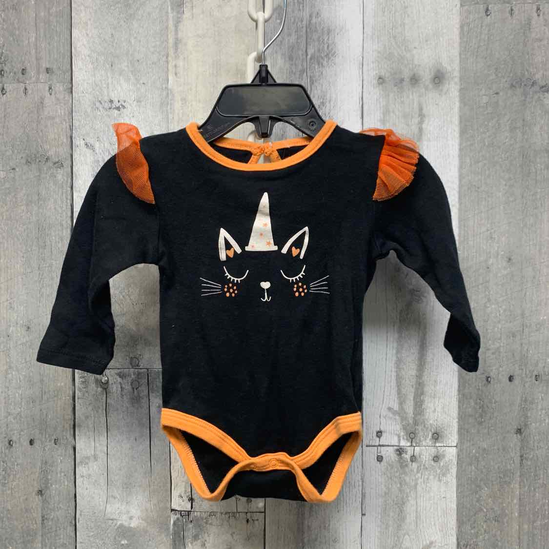 Size 6-9 Months Black Chick Pea Bodysuit