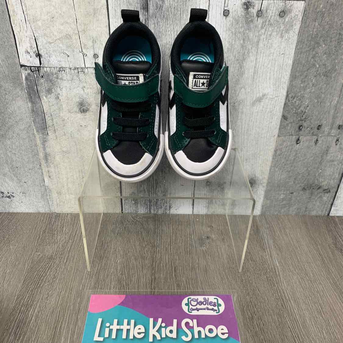Size 6 Green/White Converse Sneakers