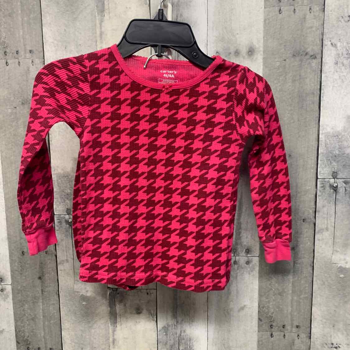 Size 4T Pink Graphic Carter's 2pc PJs