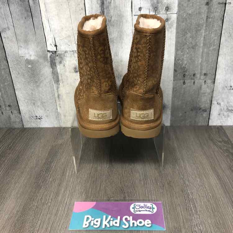 Size 3 Tan Animal Print UGG Boots