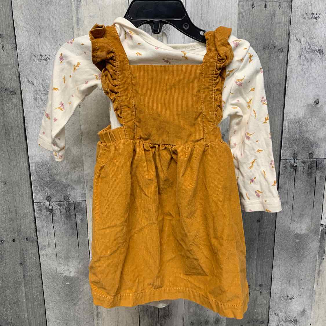 Size 12 Months Ivory/Brown Just One You Shirt/Jumper