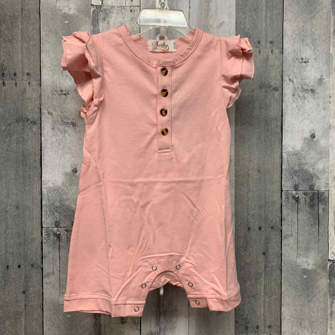 Size 2T/3T Pink Presley Couture Romper