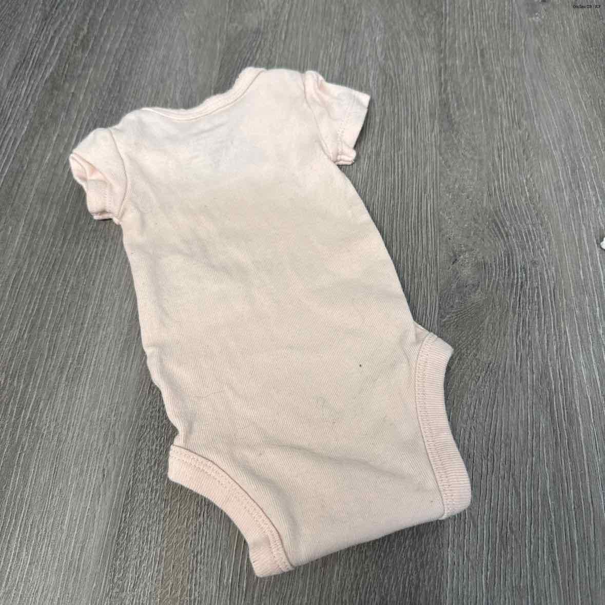 Size Preemie Pink Carter's Bodysuit