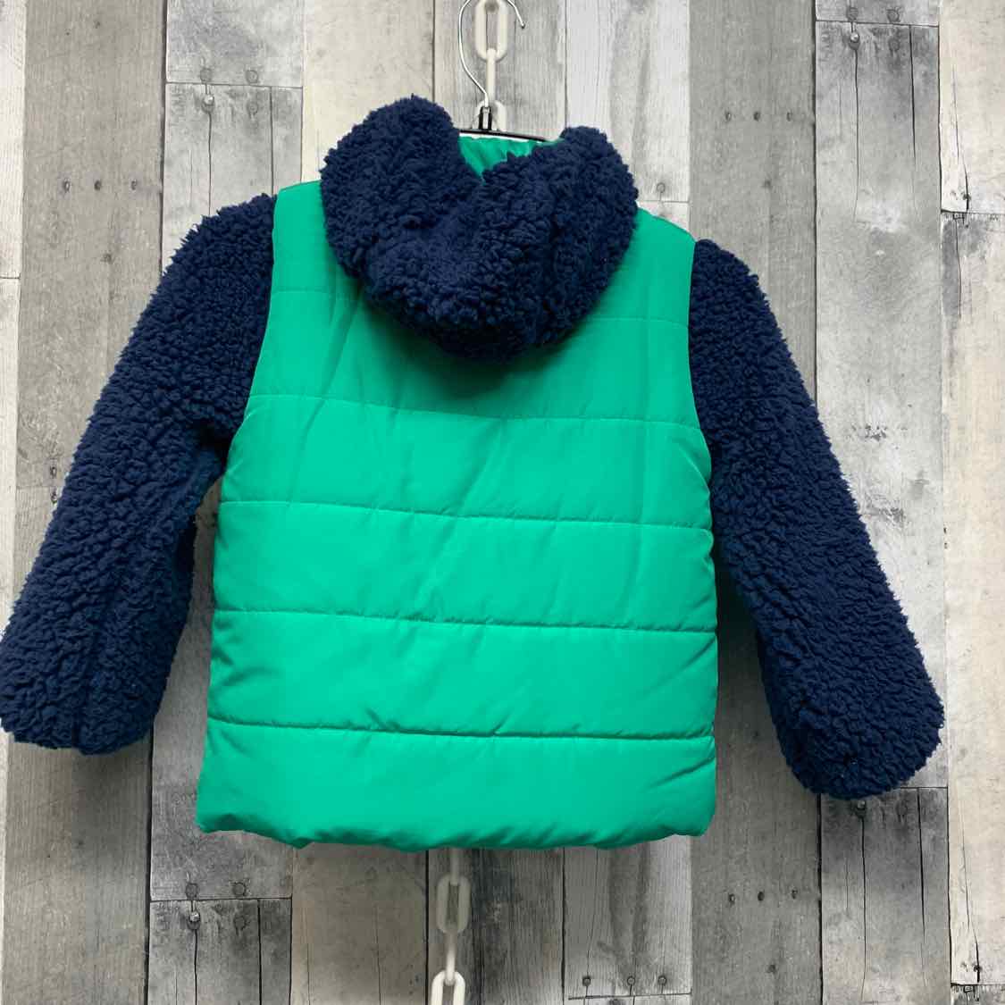 Size 5 Green/Navy B Brand Heavy Jacket