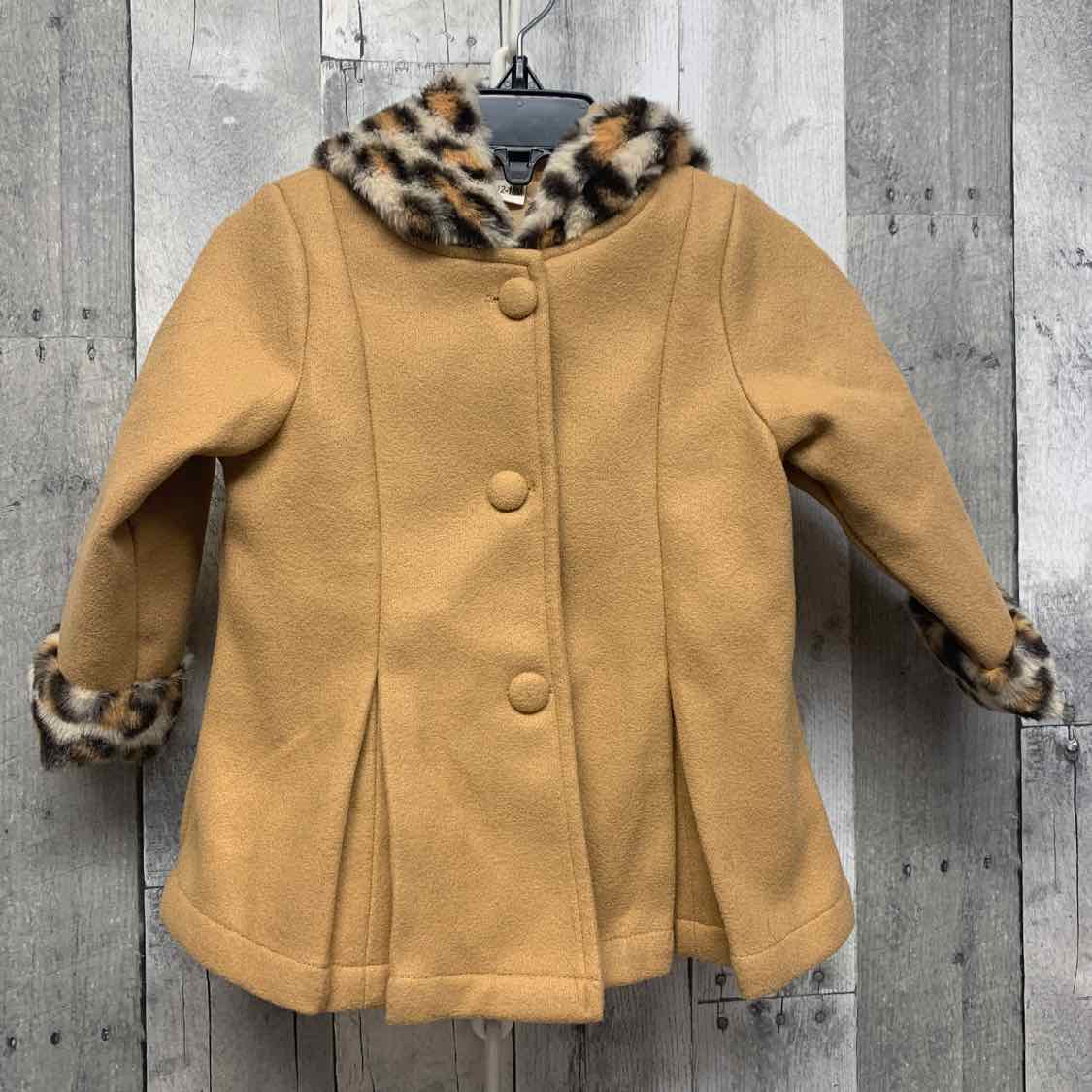 Size 12-18 Months Tan Animal Print B Brand Light Jacket