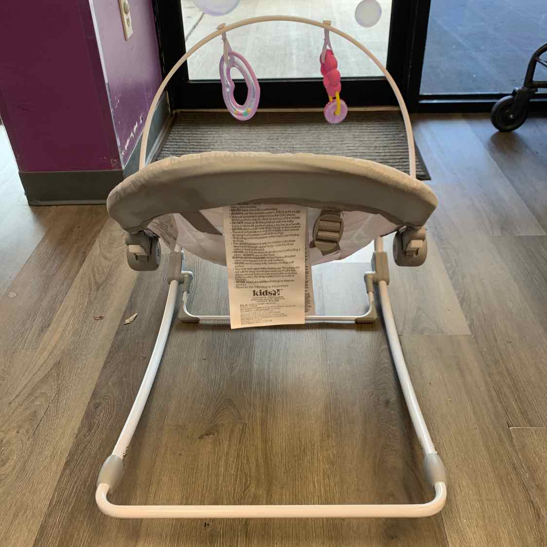 Bright Starts Gray/Purple Rocker