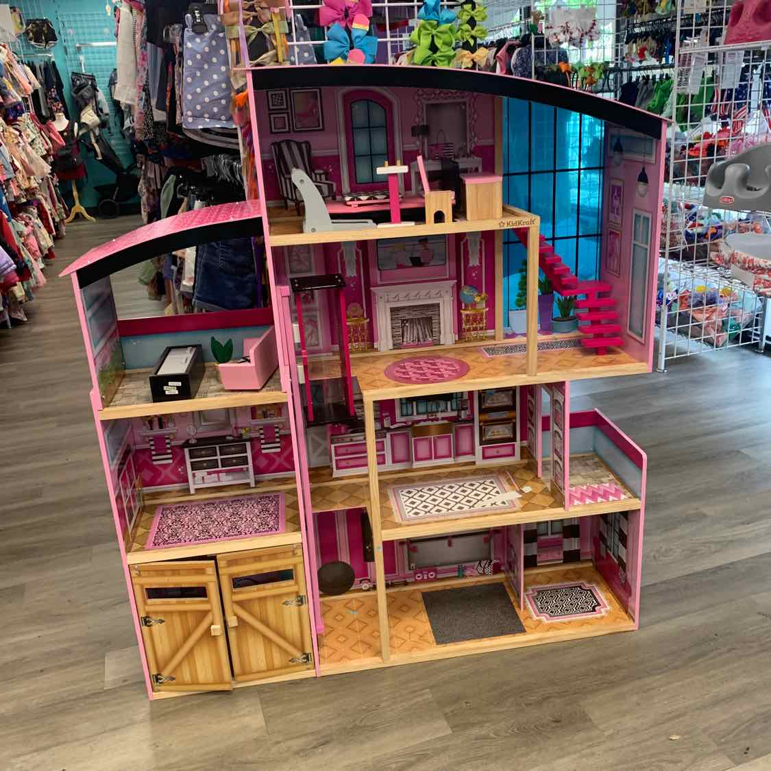KidKraft Pink/Brown Dollhouse