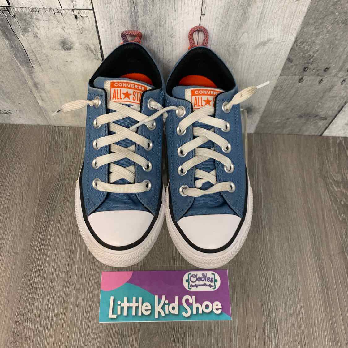 Size 13 Blue/Orange Converse Sneakers