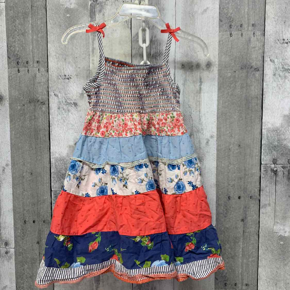 Size 4T Blue/Coral Children's Place Dress