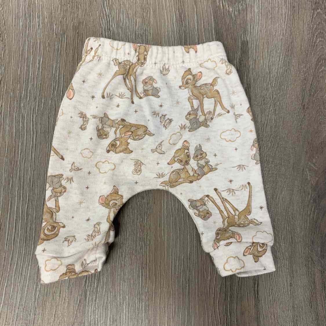 Size Preemie Gray/Brown Disney Pants