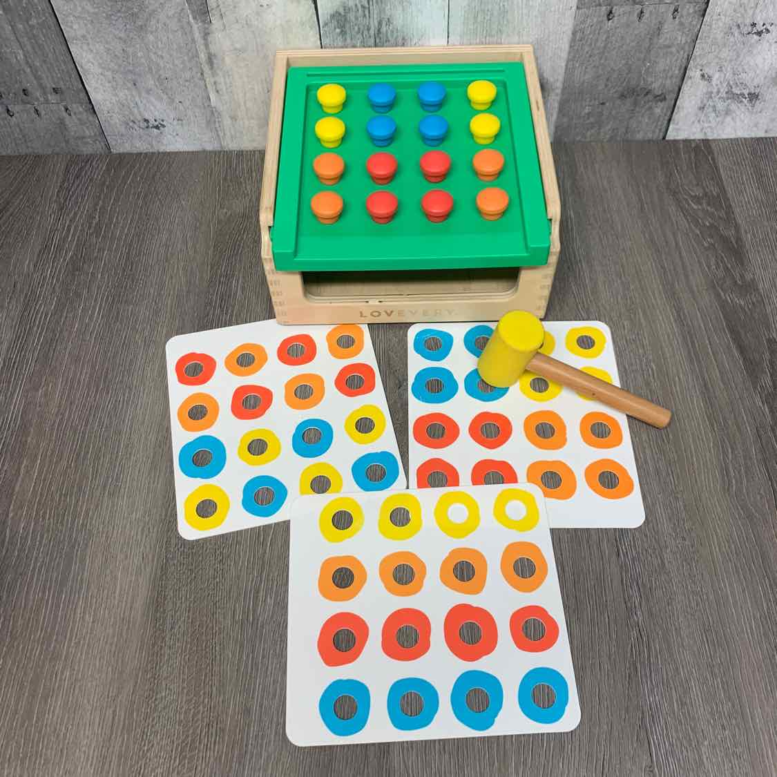 Lovevery Natural Wood Wooden Learning Toy