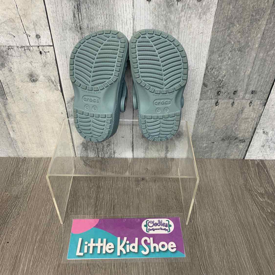 Size 5 Green Crocs Water Shoes