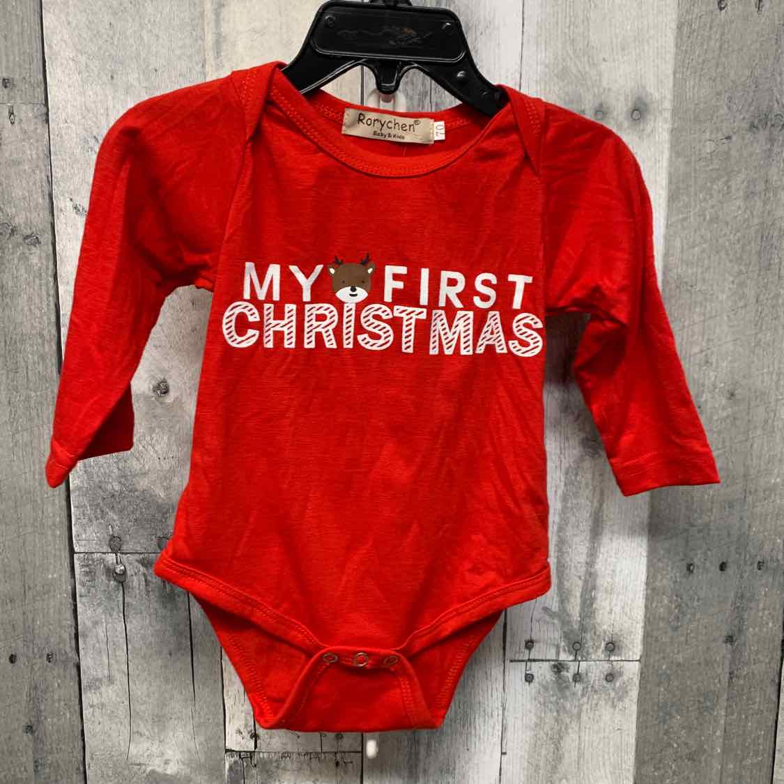Size 6 Months Red B Brand Bodysuit