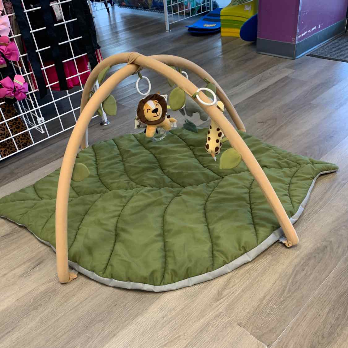 Generic Green Floor Gym