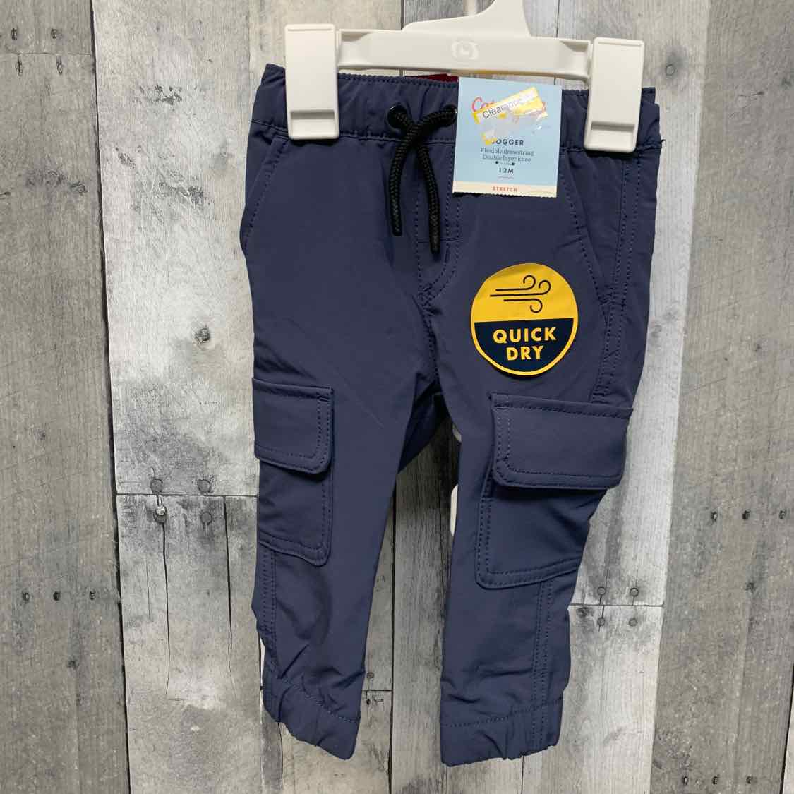 Size 12 Months Gray Cat & Jack Pants