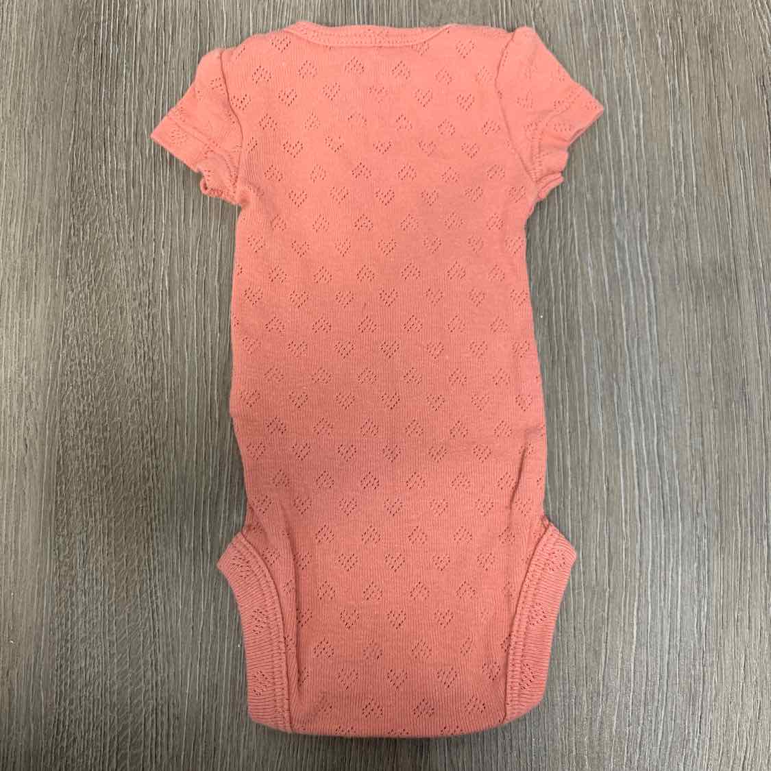 Size Preemie Pink Carter's Bodysuit