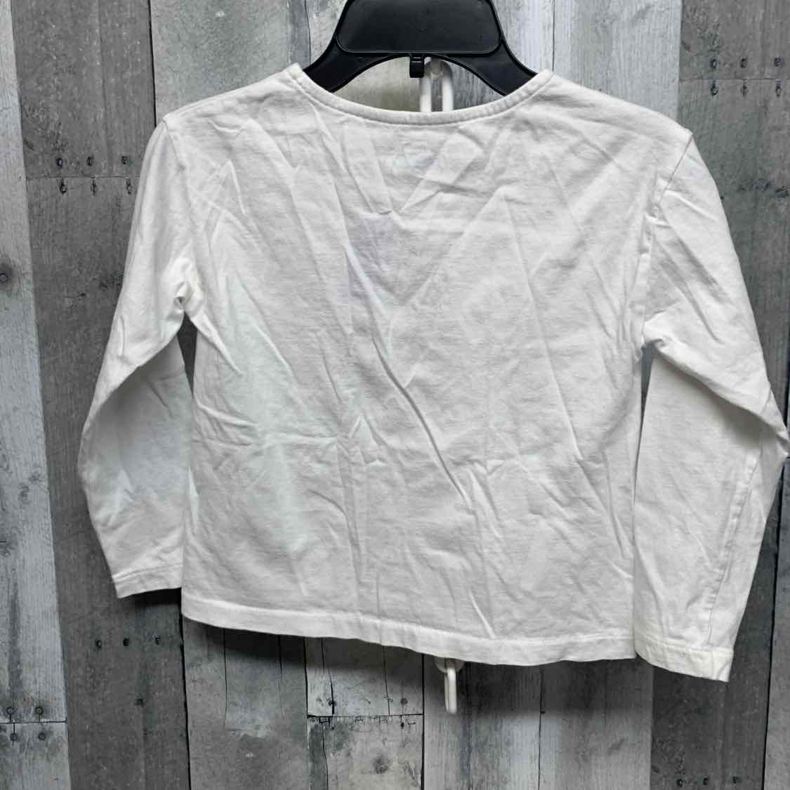 Size 5/6 White/Red Vineyard Vines Long Sleeve Shirt