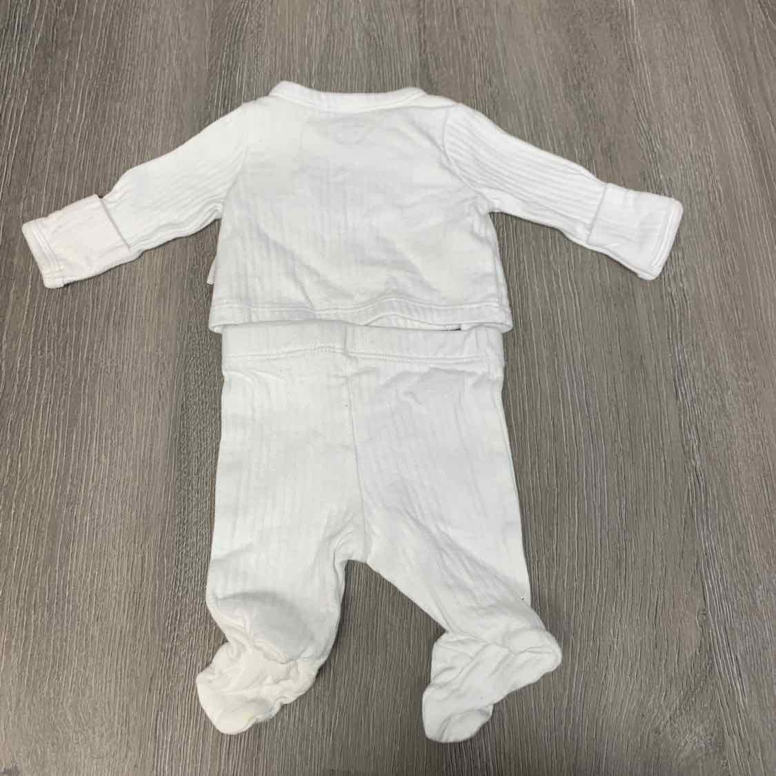 Size Preemie White Gerber Shirt/Pants