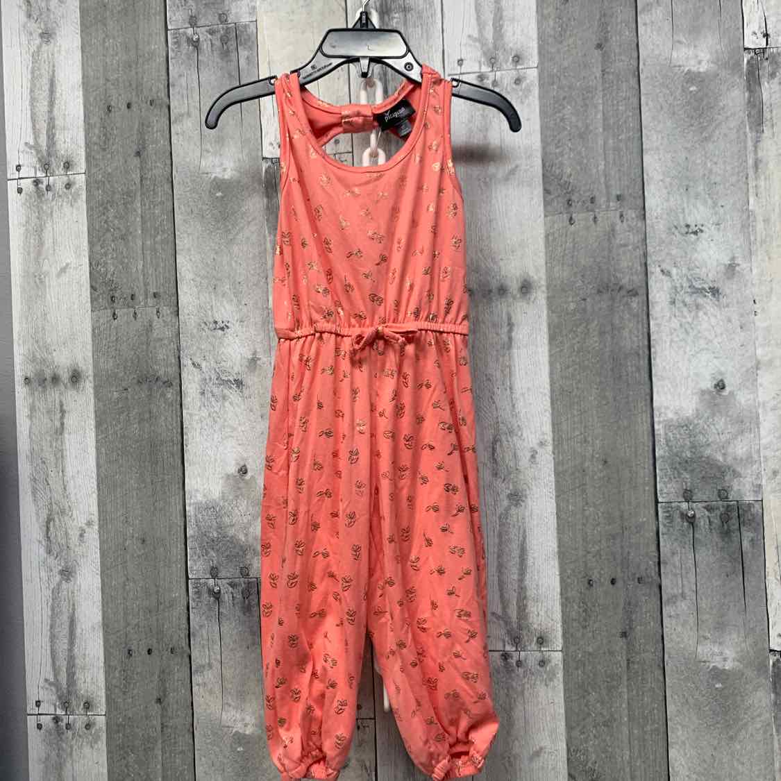Size 3T Coral Picapino Romper