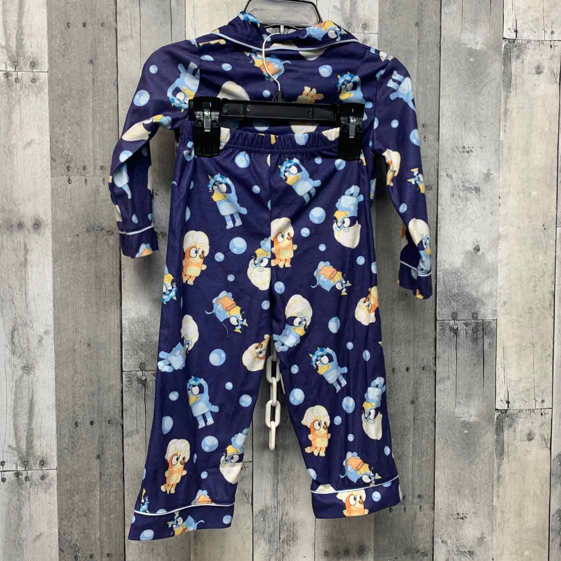 Size 4T Navy/Blue Disney 2pc PJs