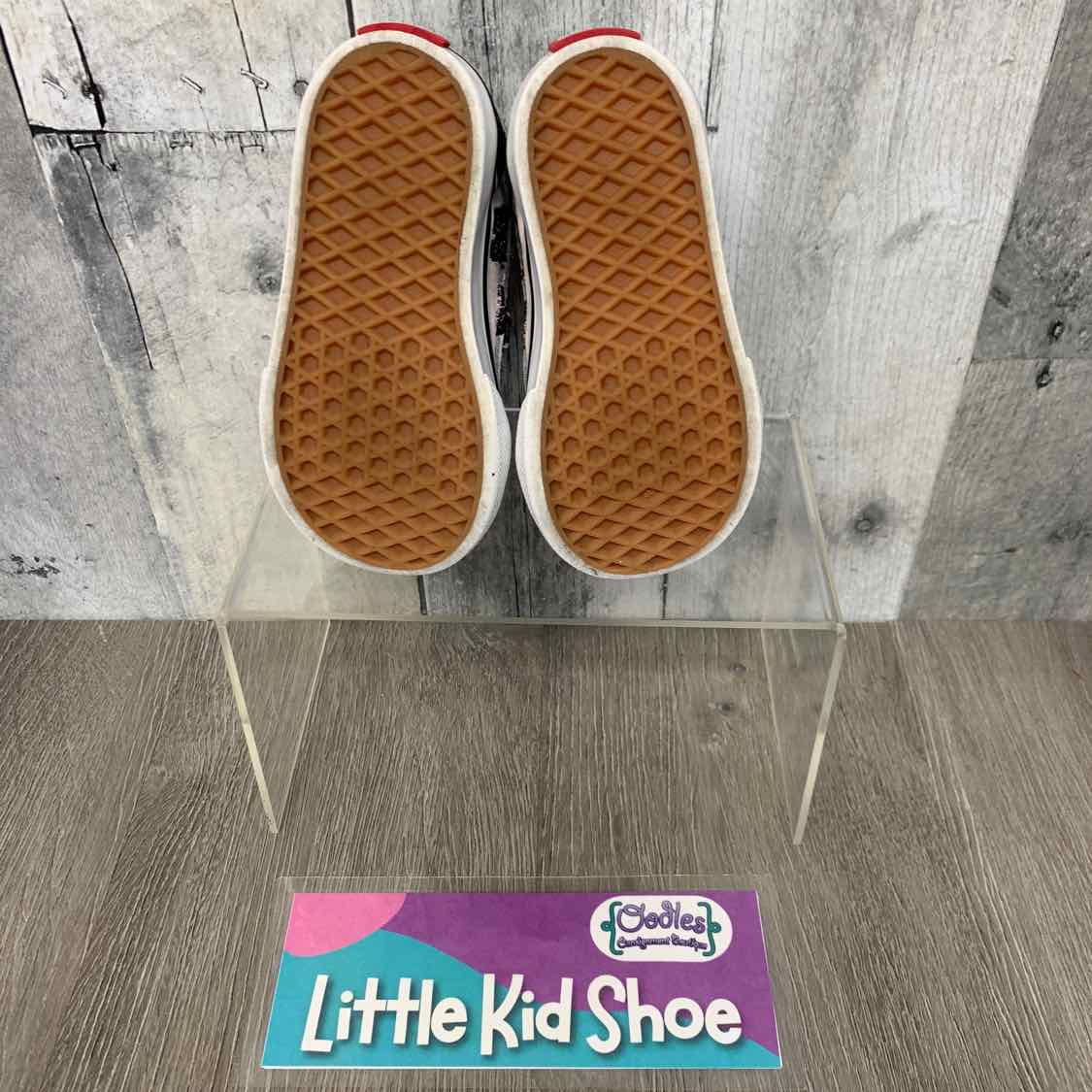 Size 5 Black/Pink Vans Sneakers