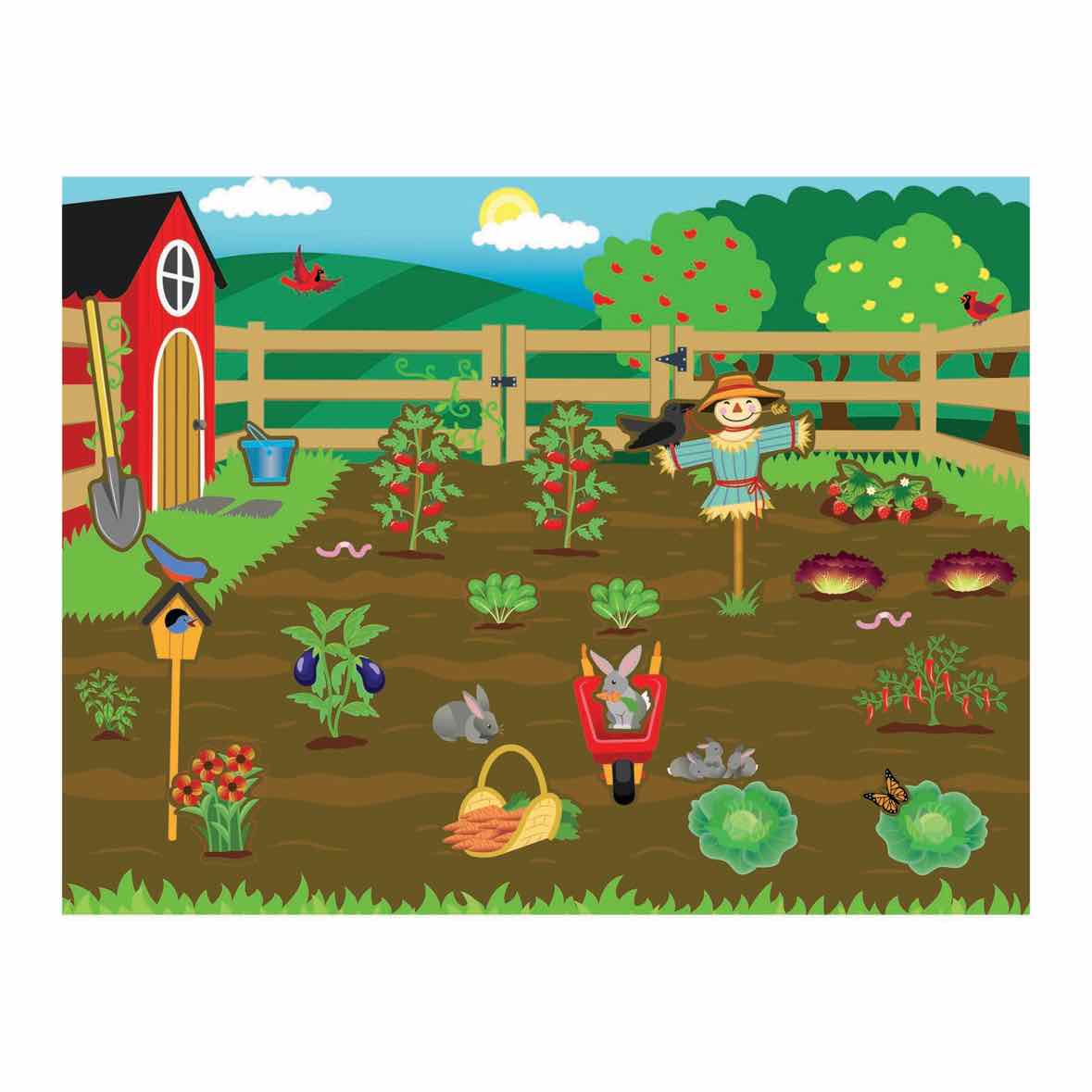 Melissa & Doug Farm Reusable Sticker Pad