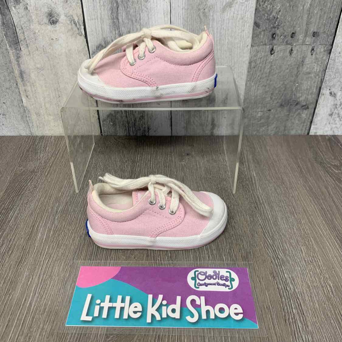 Size 5 Pink/White Keds Sneakers - OodlesCB