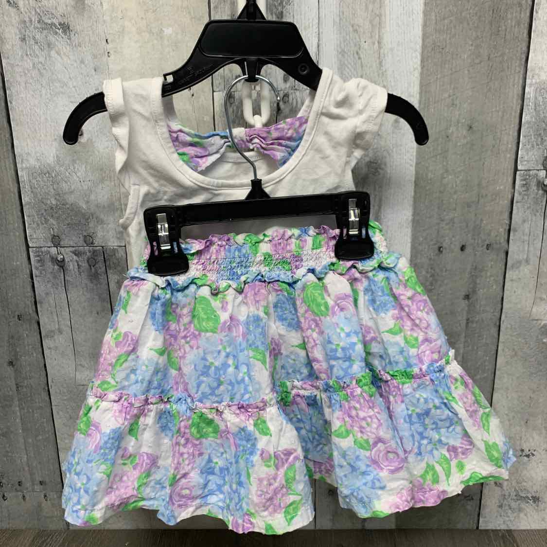 Size 2T White/Blue Tommy Bahama Shirt/Skirt