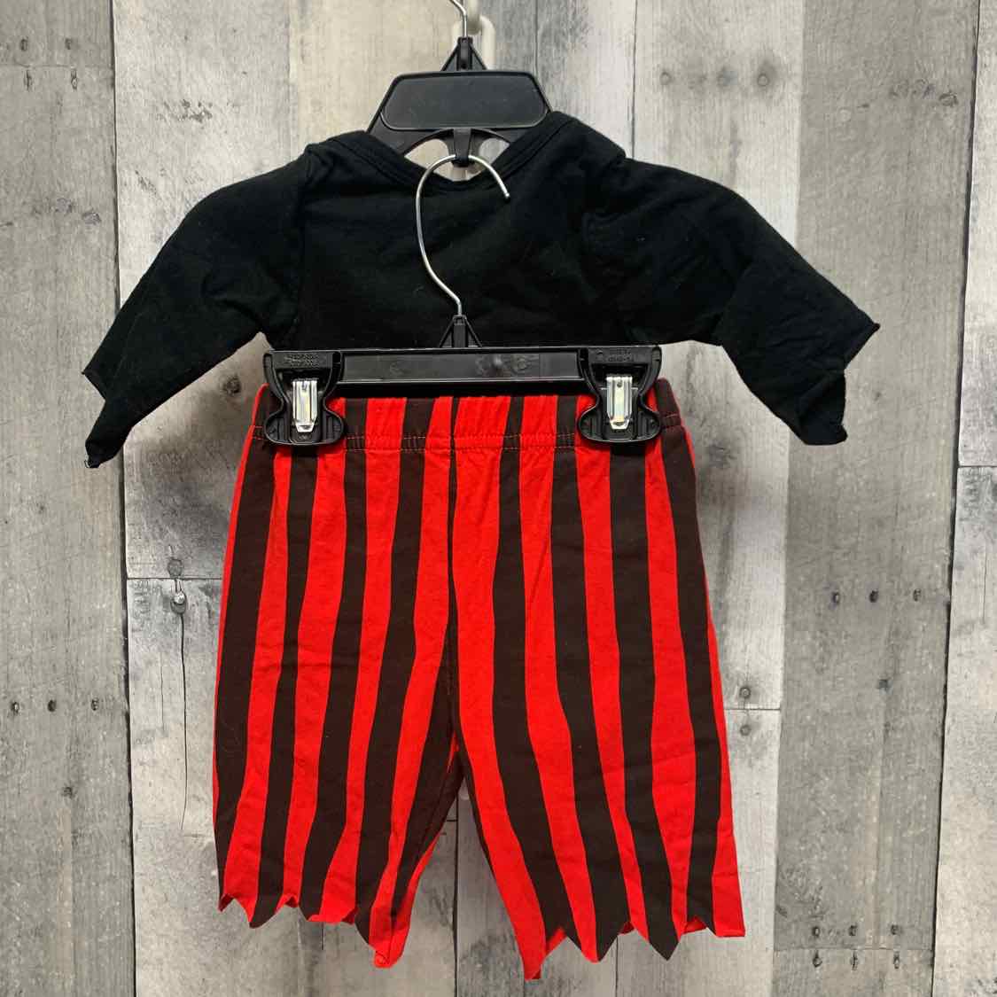 Generic Black/Red Size 0-3 Months Halloween Costume - Little Kid