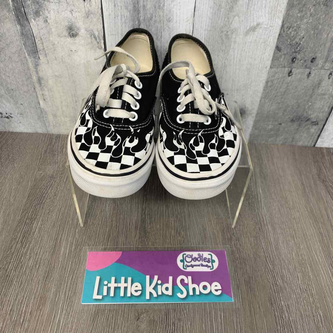 Size 13 Black/White Vans Sneakers
