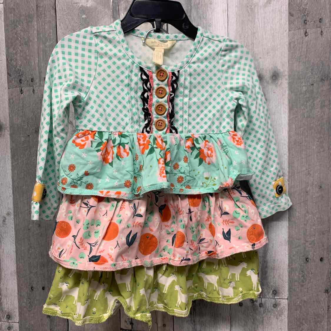 Size 12-18 Months Teal Matilda Jane 2pc Dress
