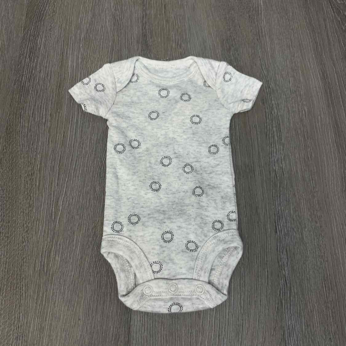 Size Preemie Gray Child of Mine Bodysuit