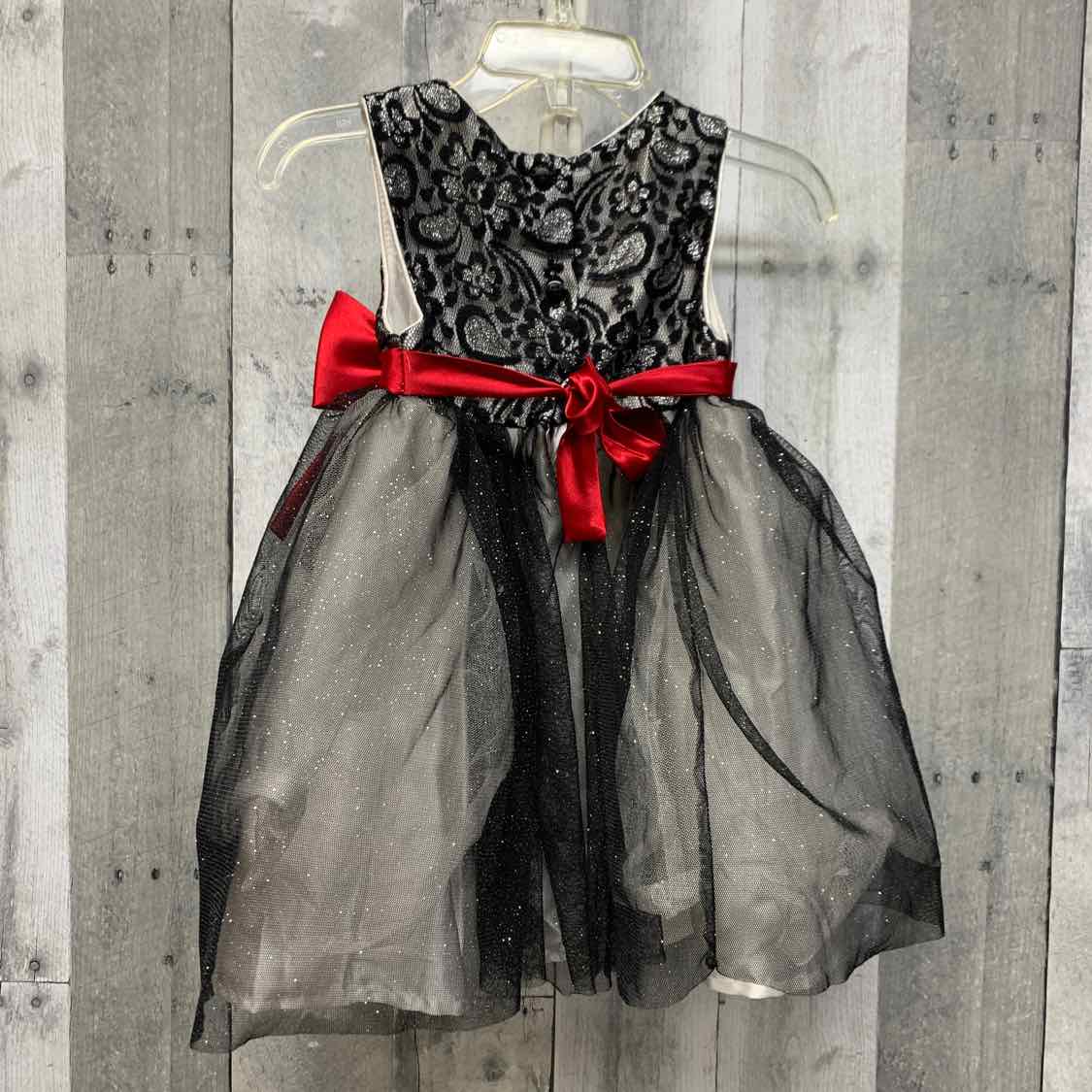 Size 24 Months Black/Red Youngland Dress - Party