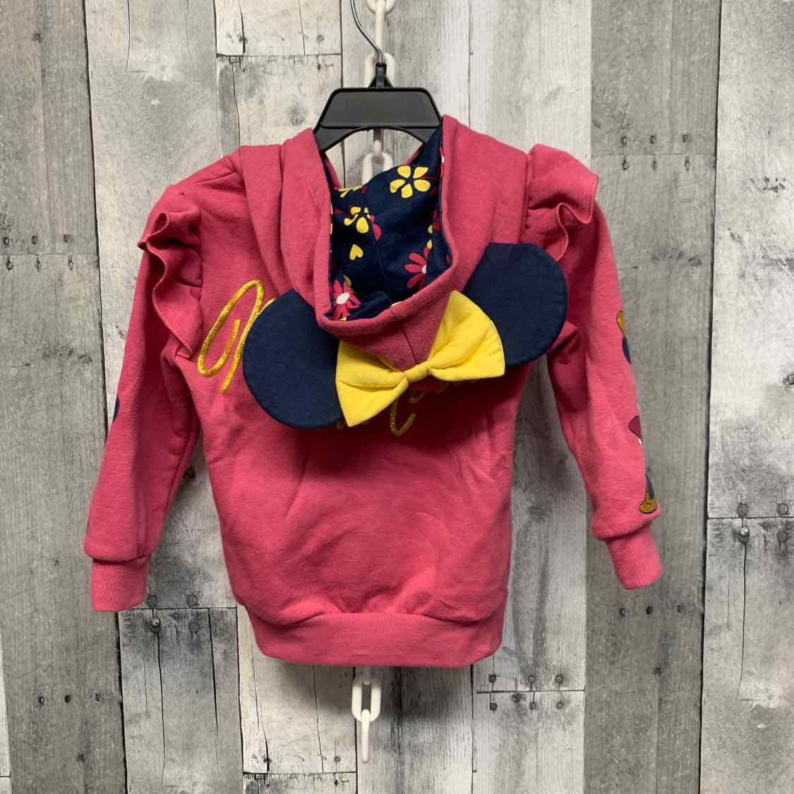 Size 3T Pink/Navy Disney Light Jacket