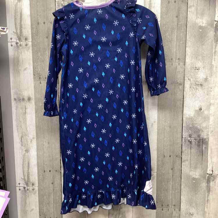 Size 5T Navy Print Disney Nightgown